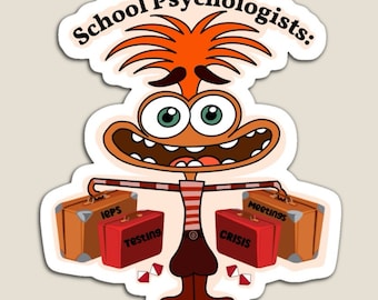 School Psych Sticker
