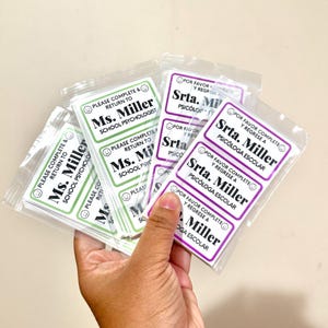 School Psychologist Labels (110 count)