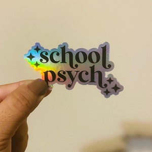 School Psychologist Sticker