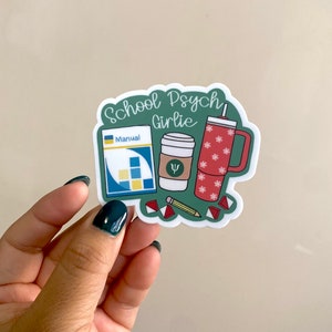 School Psychologist Sticker