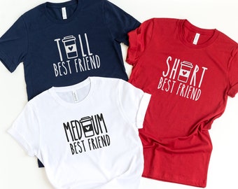 tall middle short best friend shirts