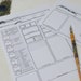 Dungeon Master Character Background : A4 Character Sheet PDF 5th ...