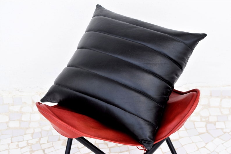 Personalize Leather Cushion Cover Couch Sofa Cushion Case Etsy