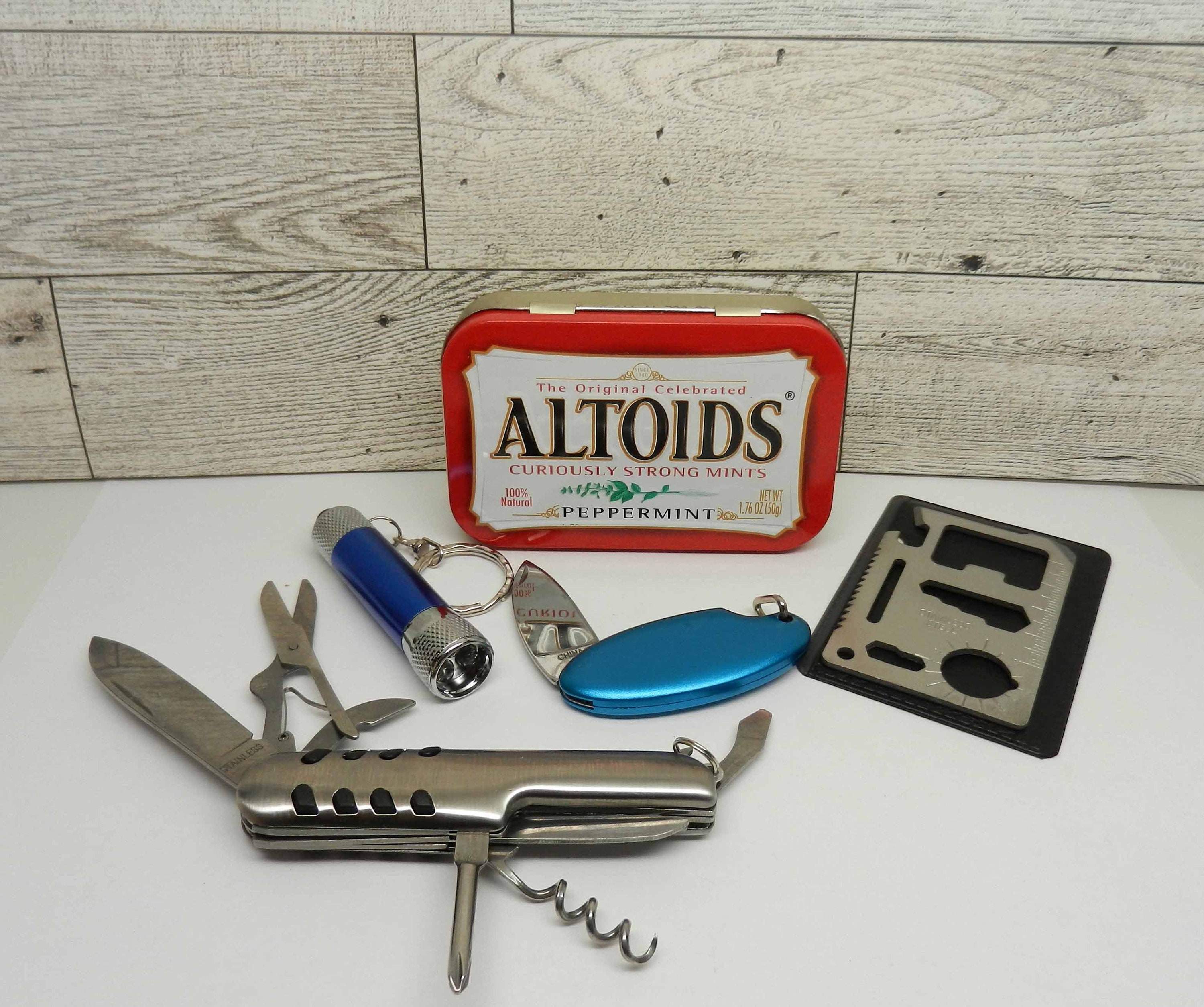 Altoids tin kits - Backpacking Light