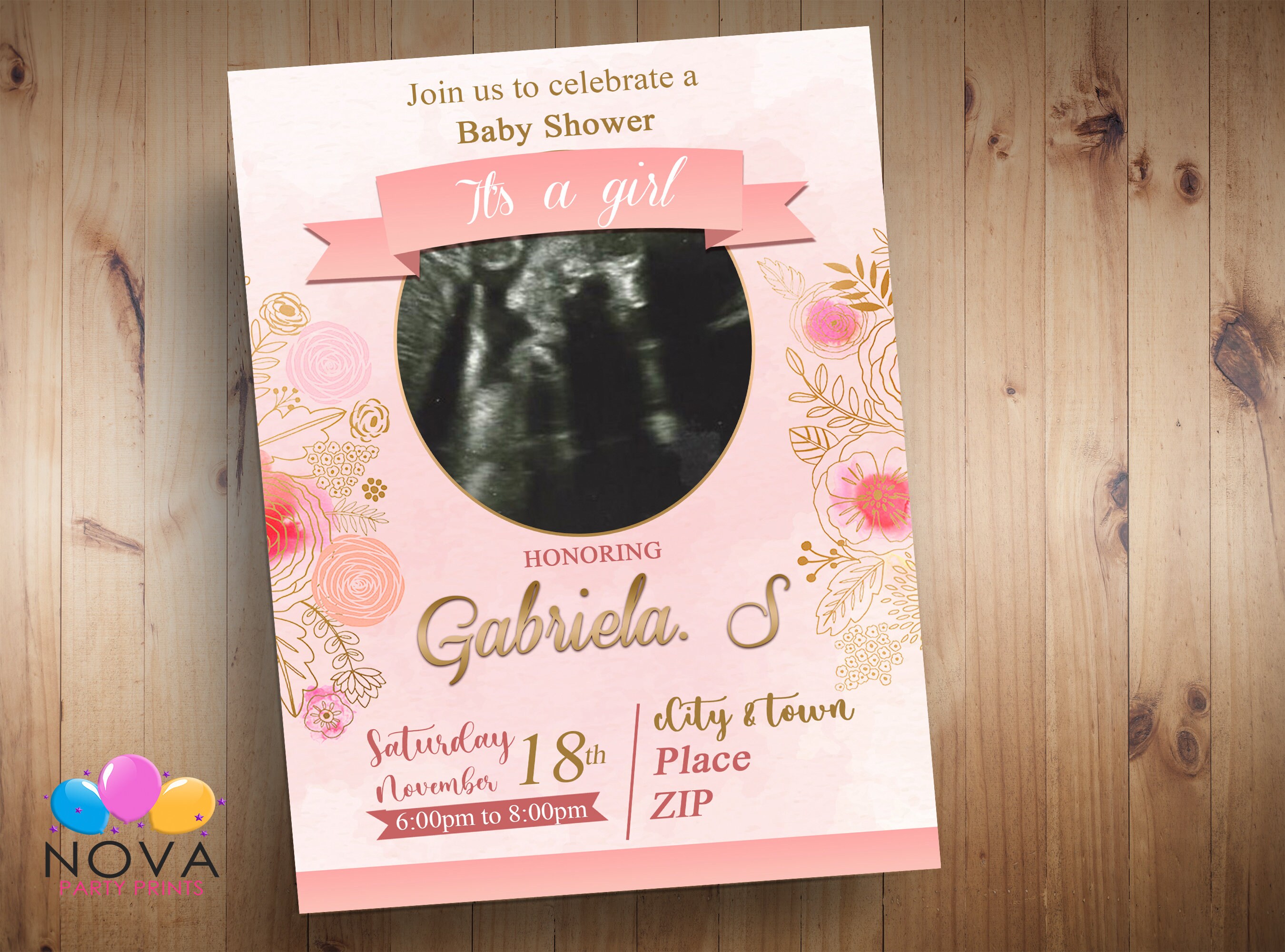 Baby Shower invitation. Baby Shower invites. E-invite. Digital | Etsy