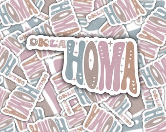 Oklahoma Boho vinylsticker