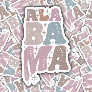 Sticker vinyle bohème Alabama