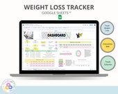 Weight Loss Tracker: All-in-One Google Sheets (Digital Download)