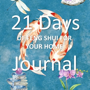 21 Days of Feng Shui Journal instant download home printable
