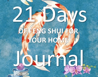 21 Days of Feng Shui Journal instant download home printable