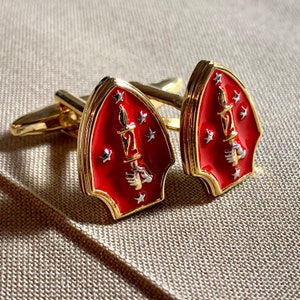 USMC Gold 2nd Marine Division Cufflinks | Marine Corps Gift - Etsy