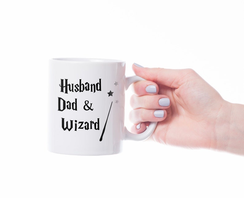 Husband Dad & Wizard SVG Harry Potter Inspired Clipart | Etsy