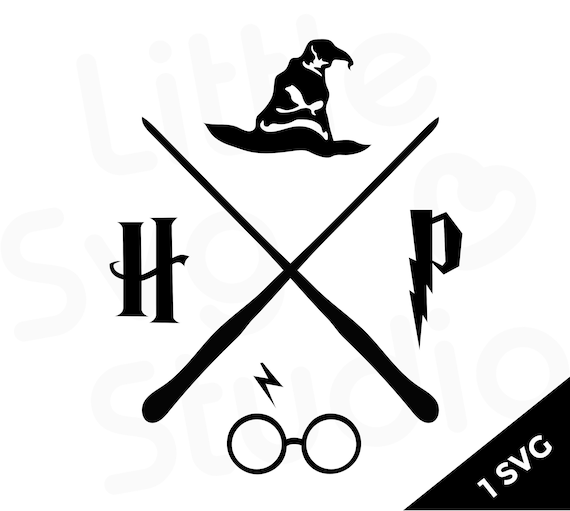 Magic Wand Symbol Svg Wizard School Clipart Etsy