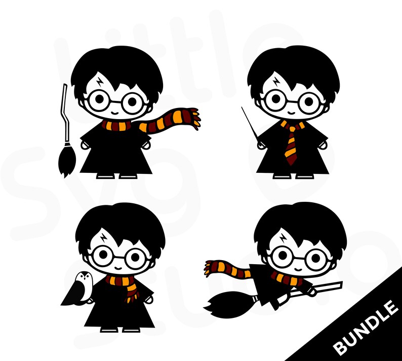 Download Harry Potter SVG Bundle Harry Potter Clipart Cricut | Etsy