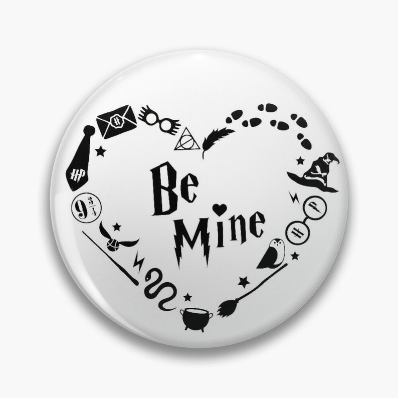 Harry Pottery Gifts Harry Potter Heart SVG Harry Potter Valentines Day Clipart