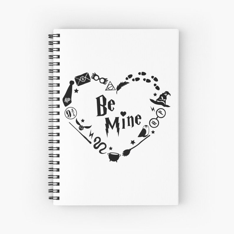 Harry Pottery Gifts Harry Potter Heart SVG Harry Potter Valentines Day Clipart