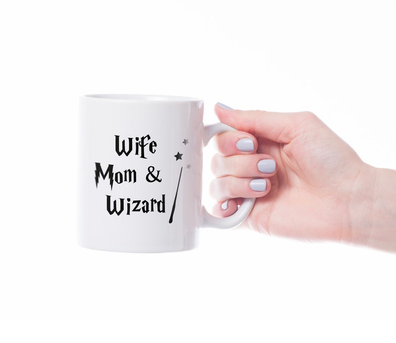 Download Wife Mom & Wizard SVG Harry Potter Inspired Clipart | Etsy