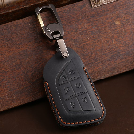 2021 Cadillac Escalade Key Fob Cover, Car Key Case, Car Leather