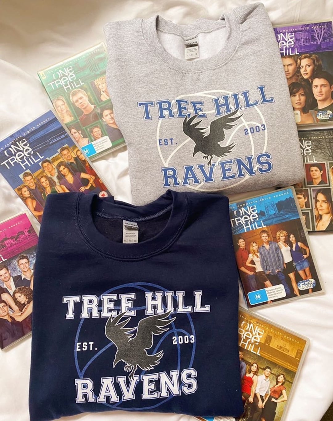 ONE TREE HILL Ravens Crewneck Sweatshirt - Etsy UK