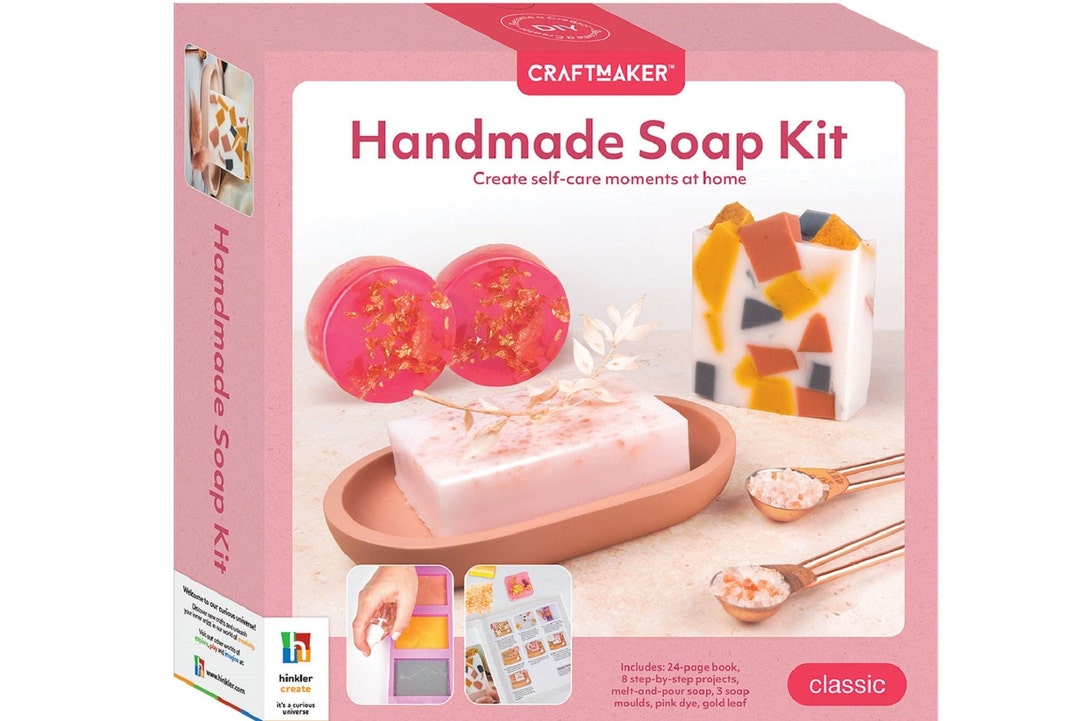 Handmade Soap Kit DIY Luxury Home Spa Soap Etsy