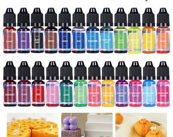 24x Candle Dye Pigment Colorant Colouring Agent For DIY Candle, Soap Bath Bomb
