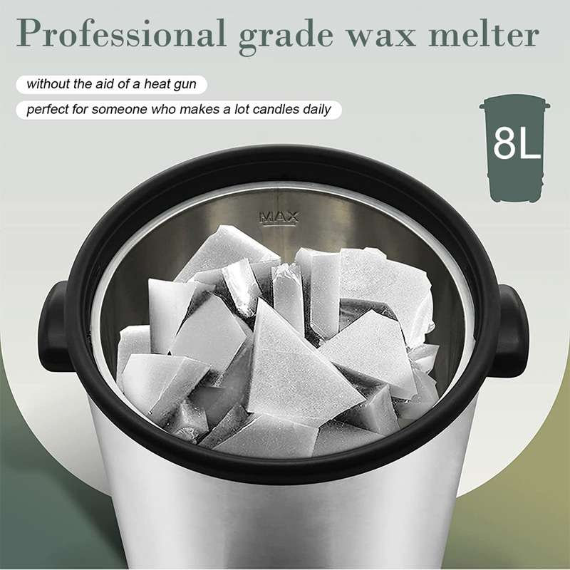 Candle Melting Wax Machine, Large Electric Wax Melting Pot, Wax Warmer,  Professional Candle Melting Wax Pot With Digital Display, 30~110℃  Temperature