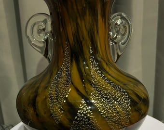 ヴィンテージ カメイ ガラスの花瓶 - Etsy 日本