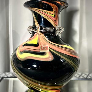 KAMEI GLASS OSAKA の花瓶 Kamei Glass マーブルガラス 花瓶 | Antique Nanae