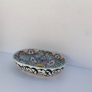 Oval sink . basin sink, MOROCCAN Mid Century Modern Bathroom Sink,Ceramic Washbasin,Handmade Ceramic Sink,Vanity Sink,Countertop Basin .