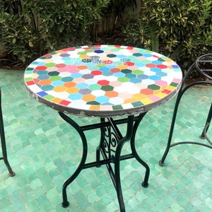 Mosaic table,Contemporary coffee table,Moroccan  table,coffee table, Teak dining table,Moroccan decor, Dining table, Garden Outdoor table.