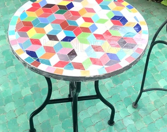 Mosaic table,Contemporary coffee table,Moroccan  table,coffee table, Teak dining table,Moroccan decor, Dining table, Garden Outdoor table.