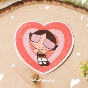 Buttercup Sticker / Retro Stickers / Cute Stickers / Decorative Stickers / Waterproof Sticker / 90s Kid