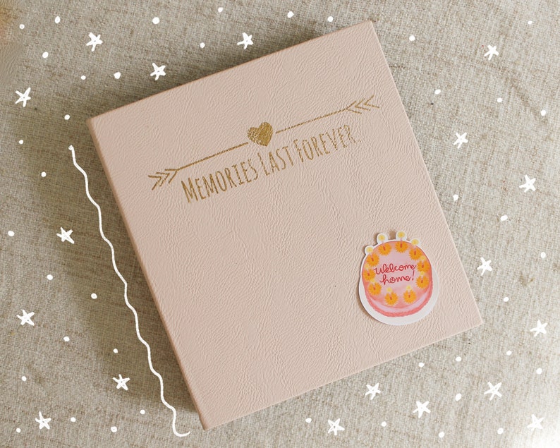 Welcome Home Vinyl Die Cut Sticker Cottagecore Stickers Cute Stickers Decorative Stickers Kawaii Stickers
