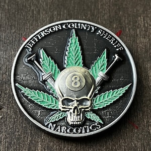 Jefferson County AL - Narcotics Unit Challenge Coin GID