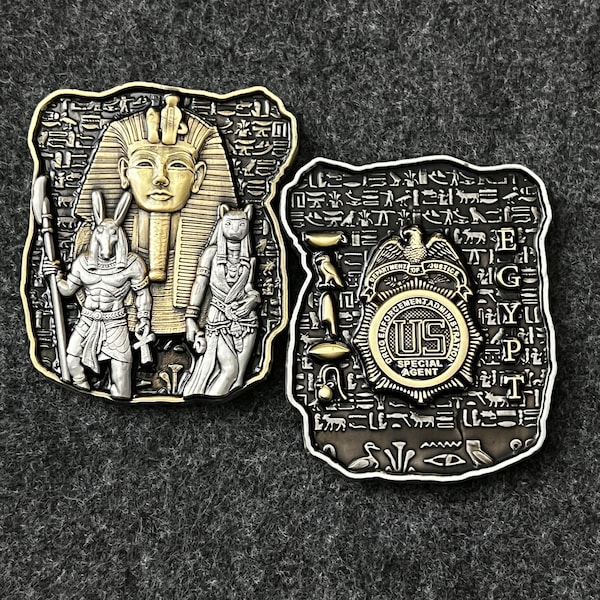 DEA Cairo, Egypt Country Office Challenge Coin