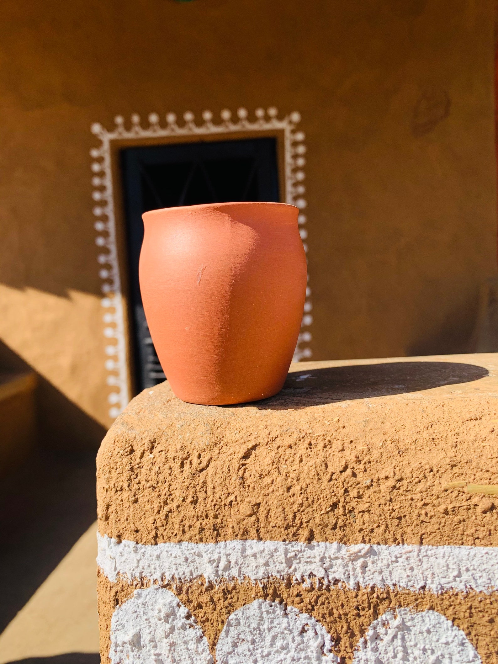 India Clay Tea Cup Set of 12 Brown Plain Handmade Indian Etsy