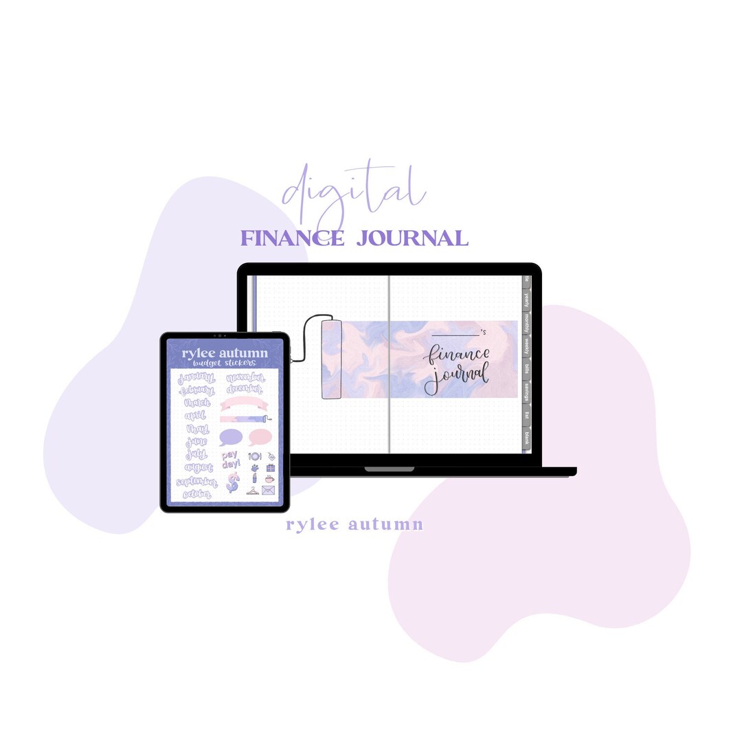 DIGITAL BUDGET JOURNAL | Finance Digital Planner | Budget Tracker | Goodnotes Finance Journal ...