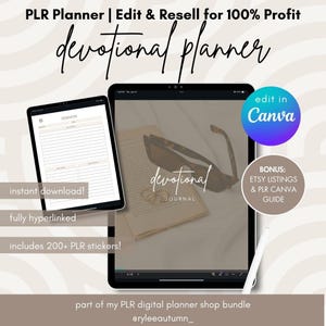 PLR Gebetstagebuch | Devotionalie Digitaler Planer Vorlage In Canva bearbeiten, kommerzielle Nutzung Resell Digital Planner, Privatmarkenrechte