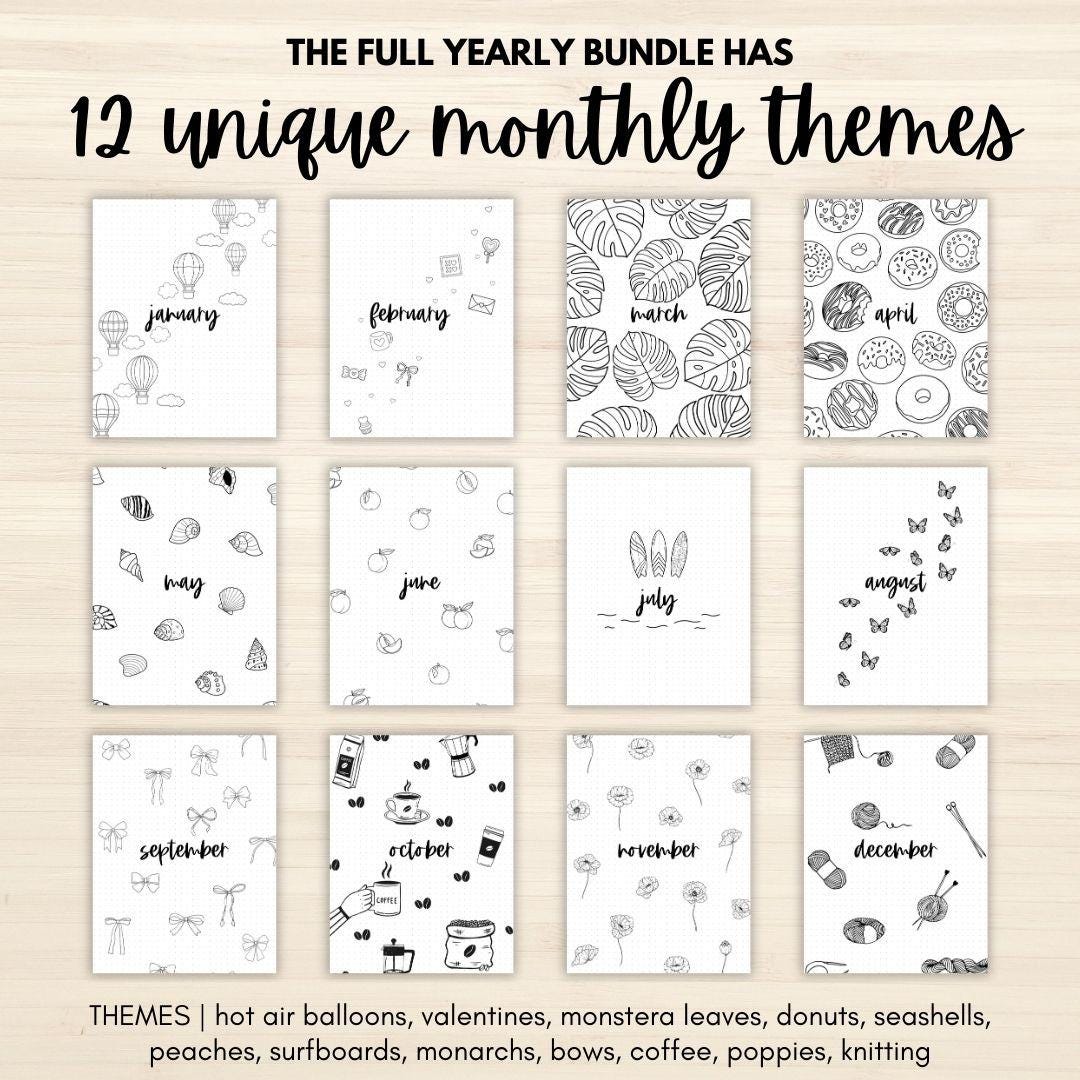 EXERCISE TRACKER PRINTABLE | Bullet-journal Exercise Log Printable ...