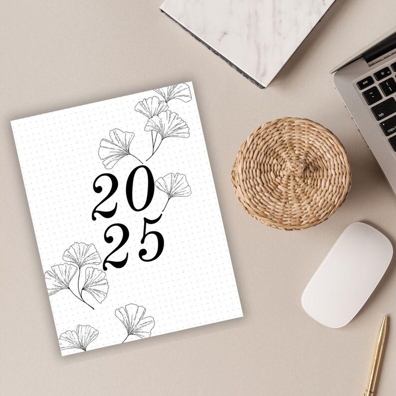 2025 BULLET-JOURNAL | Printable Yearly Bullett Journal Planning Pages ...