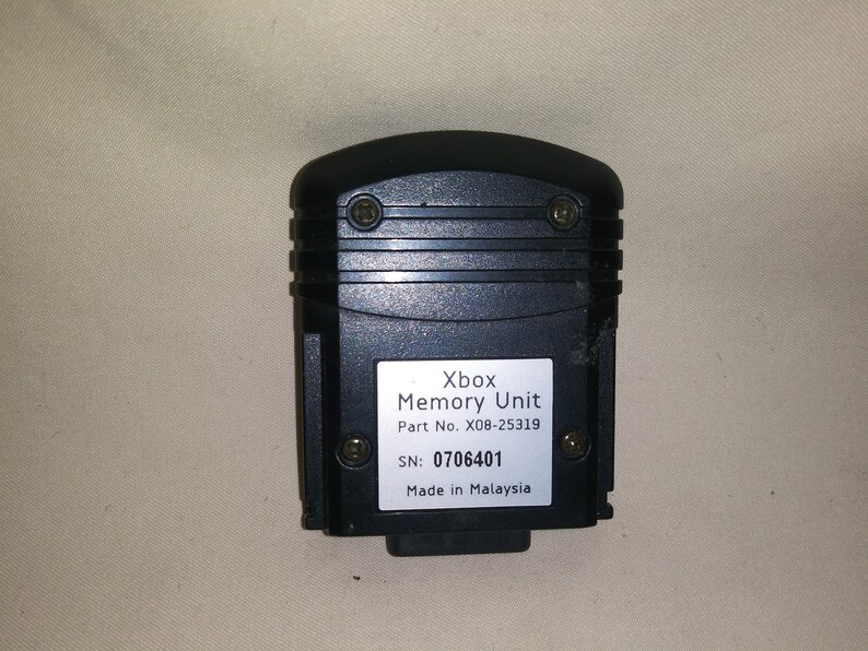 Modded Original Xbox Memory Card SC NTSC Only Softmod Etsy