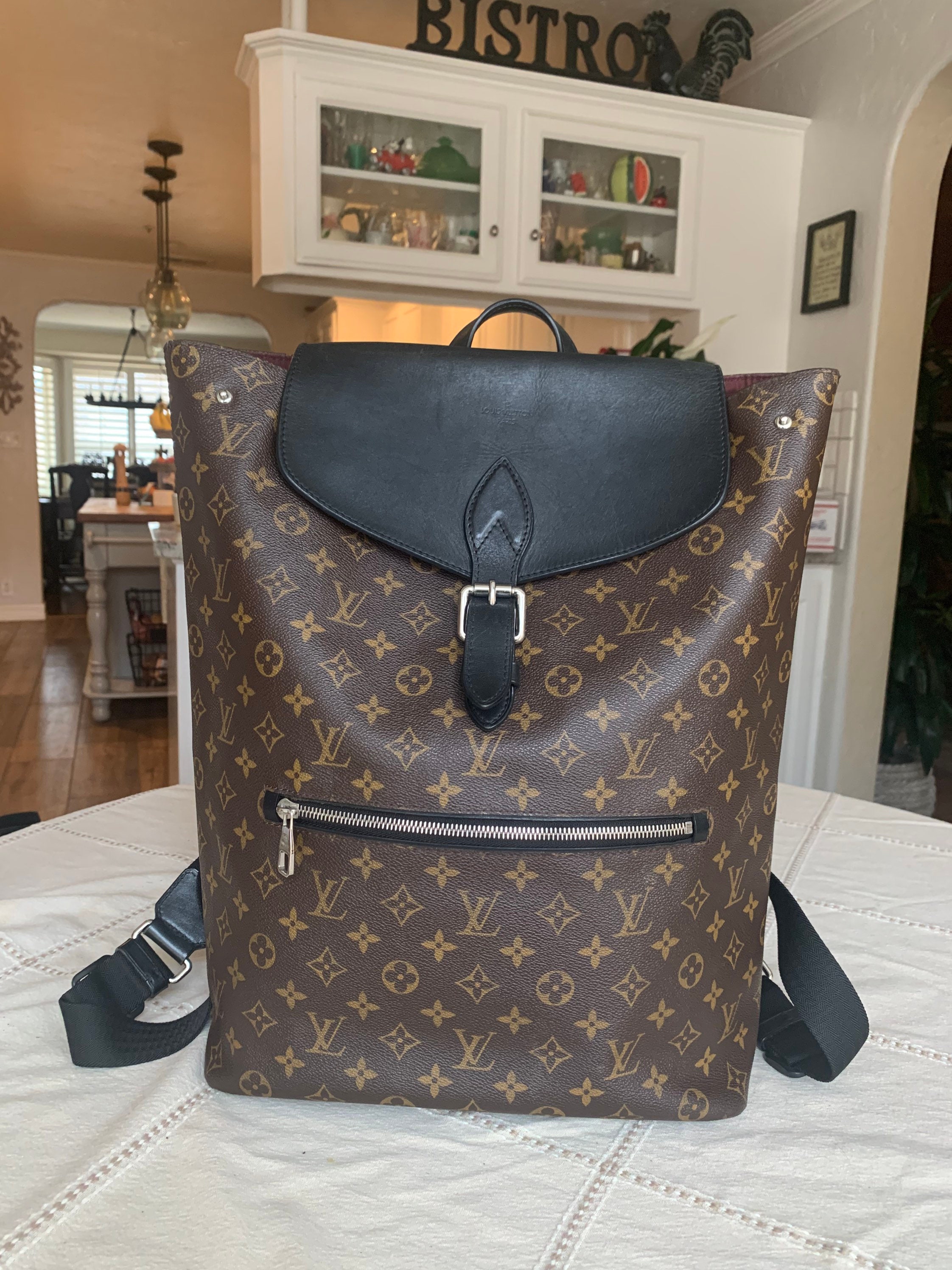 Louis Vuitton Monogram Macassar PALK Backpack