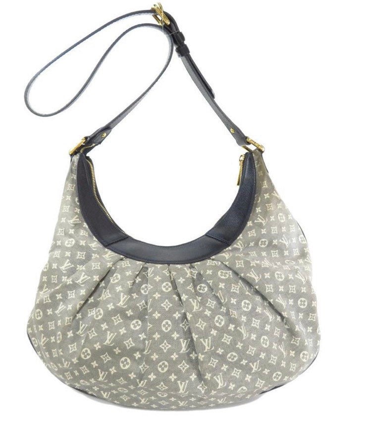 Authentic Louis Vuitton Rhapsody MM Navy Idylle shoulder bag | Etsy