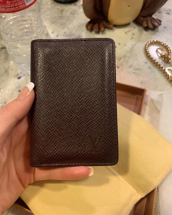 Authentic Louis Vuitton Mens Taiga Leather Bifold Wallet - Etsy