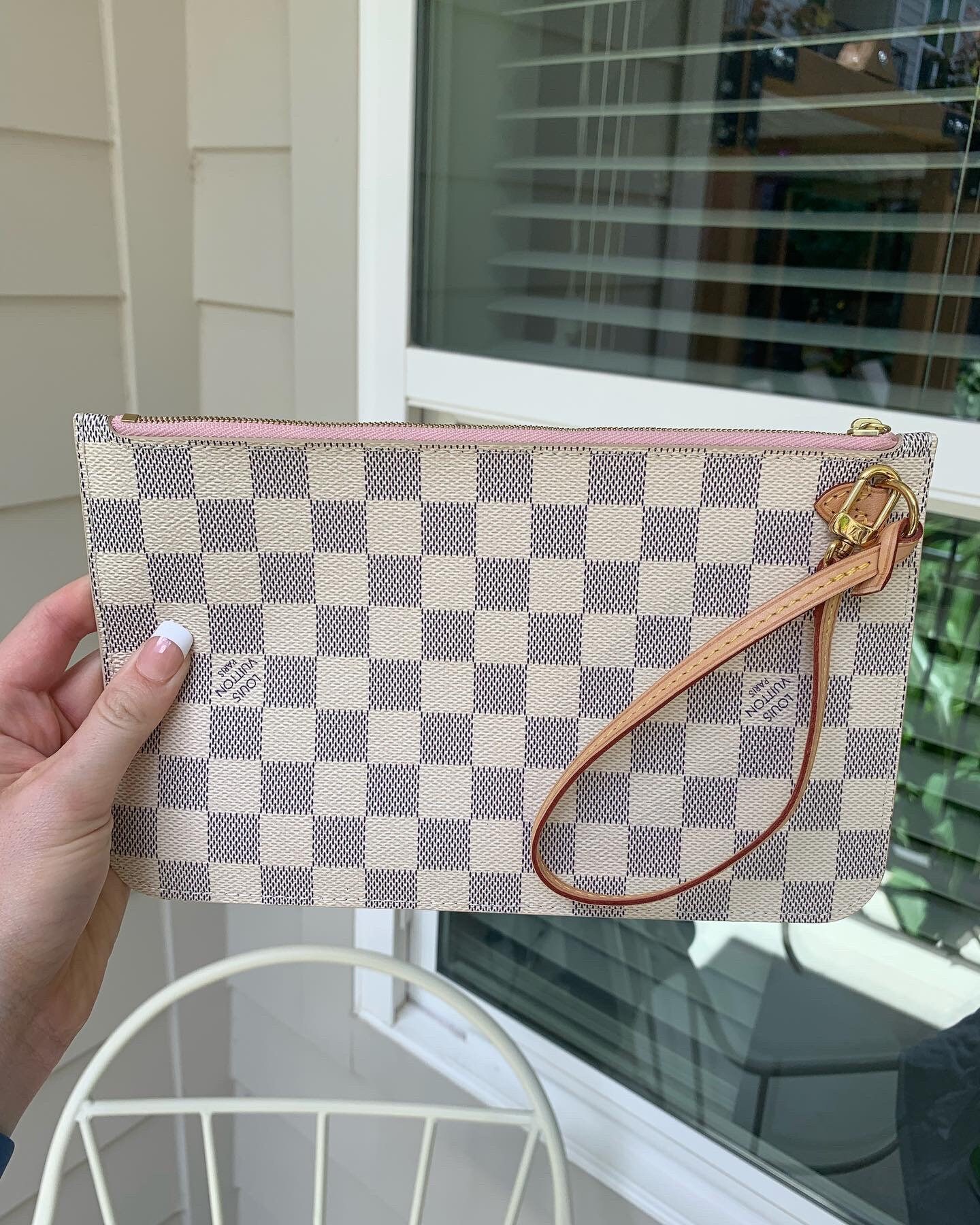 louis vuitton azur rose ballerine