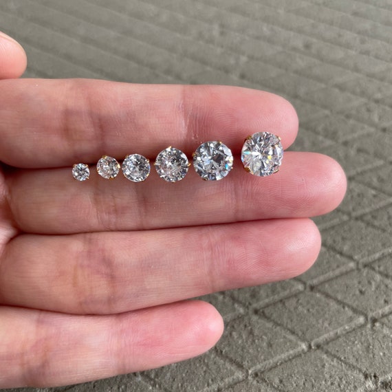 High quality diamond studs discount
