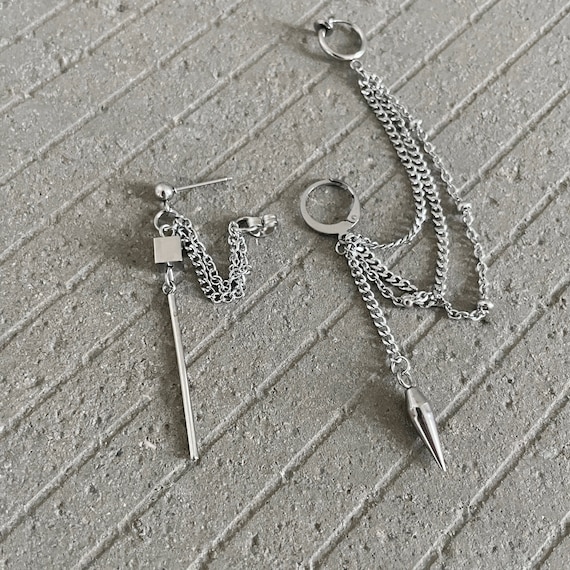 Grunge aesthetic earrings discount