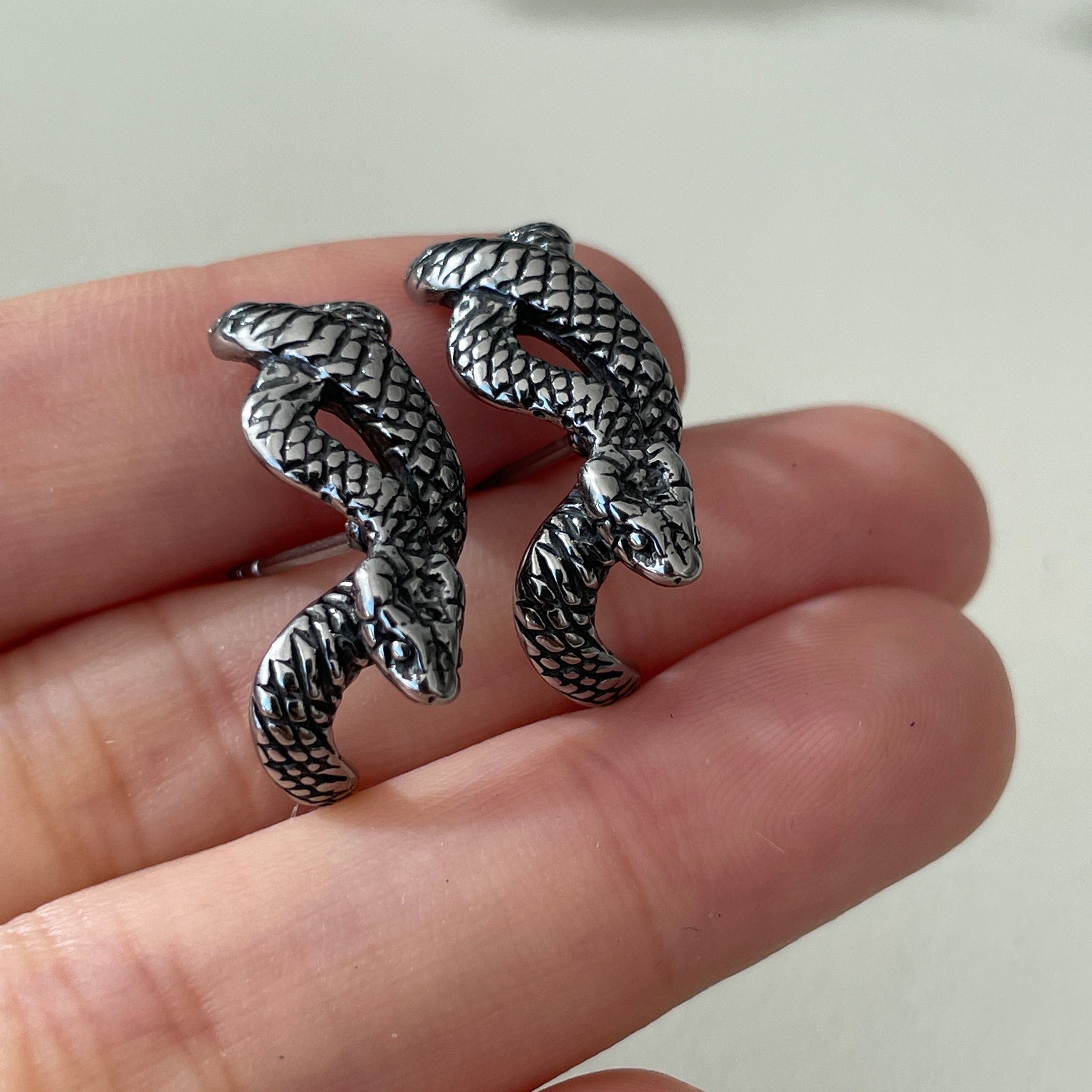 Moda pastello gotico Halloween serpente gatto teschio orecchini pendenti per ragazze donne regalo di compleanno gioielli adorabili  36