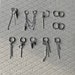 Our Best 12pcs Streetwear Earrings Set-BTS Style Dangle Earrings-Mismatched Stainless Steel Earrings-Earring Gift Set-Unisex Cool Earring 