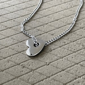 Chic Herz Anhänger Halskette - Minimalist Liebe Charme für Sie